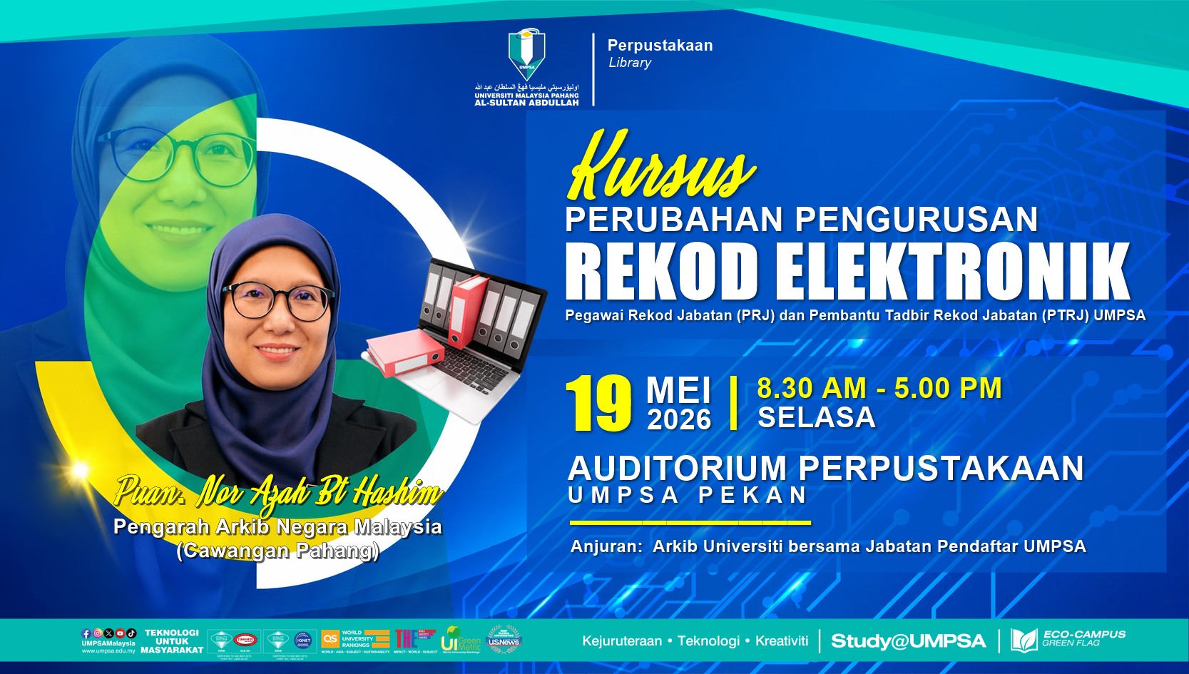 Kursus Perubahan Pengurusan Rekod Elektronik